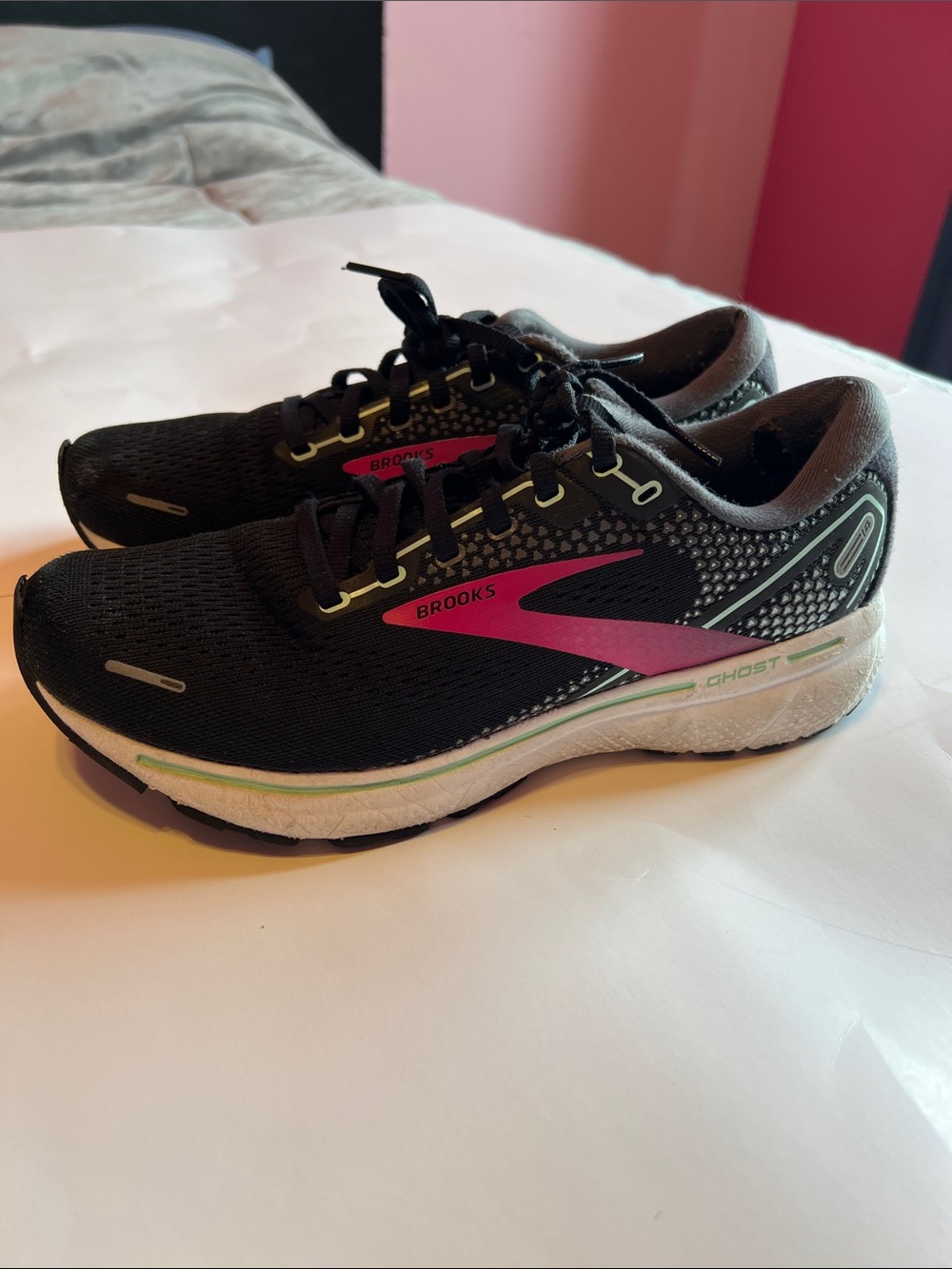 Brooks Women's Ghost 14 Running Running Shoes Size 10 - Picture 2 of 10